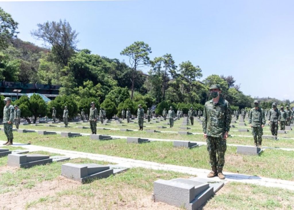 A ceremony to commemorate the Kinmen 1958 Battle on Aug. 23, 2022