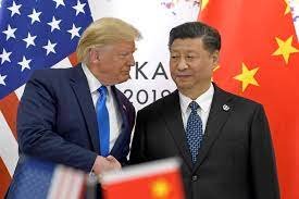 Donald Trump and Xi Jinping