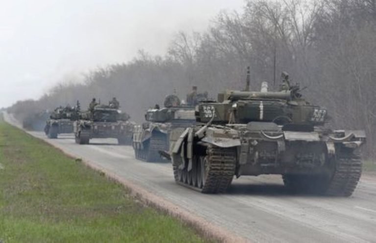 Russian tanks in Ukraine