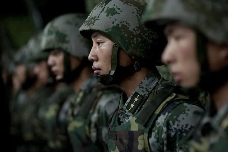 Soldiers of the Chinese People’s Liberation Army