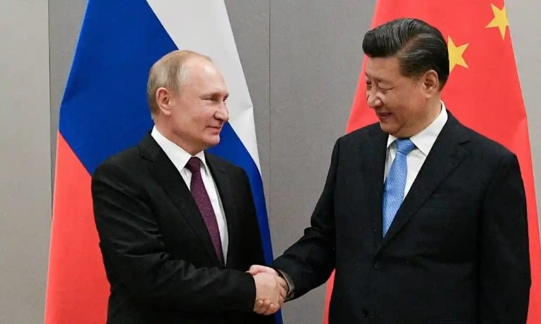Xi Jinping and Vladimir Putin met