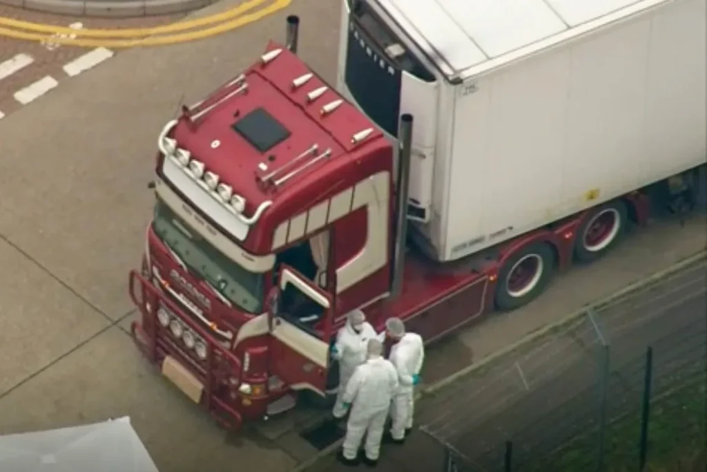 Truck Containing 39 Bodies
